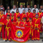 Wabub Malteng Melepas Kontingen Atlet Pencak Silat MTS Muhammadiyah Sepa Ikut Kejurnas di Surabaya